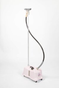 Jiffy Steamer J-4000M Jiffy Garment Steamer with Metal Steam Head (Pink Series), 120 Volt