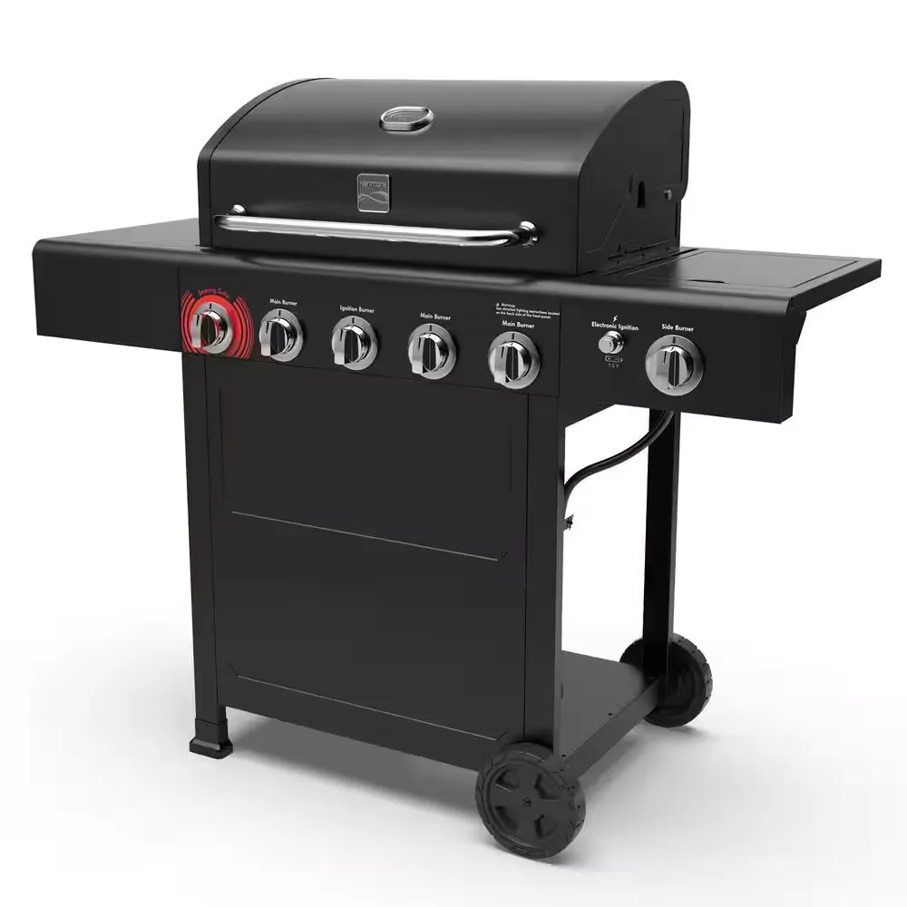 KENMORE PG-40522S0LH-1 BBQ Propane Gas Grill-5 Burners with Side Burner_11zon KENMORE PG-40522S0LH-1 BBQ Propane Gas Grill-5 Burners with Side Burner