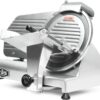 KWS MS-10NS 320W Motor Electric Meat Slicer 10-Inch with 304 Stainless Steel Blade, Frozen Meat/Cheese/Food Slicer Low Noise Commercial and Home Use [ ETL, NSF Certified ]