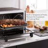 KitchenAid Dual Convection Countertop Oven with Air Fry and Temperature Probe - KCO224BM, Black Matte