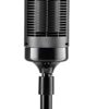 LASKO Elevation Adjustable Tower Fan 42”-54”, Pedestal Fan, 31 ft/s Airflow, Quiet 28 dB, 90° Oscillation, 12h Timer, Remote, Black, EST100