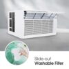 LG New 8,000 BTU 350 Sq ft 115 V Window Air Conditioner with Remote, LW8024RD