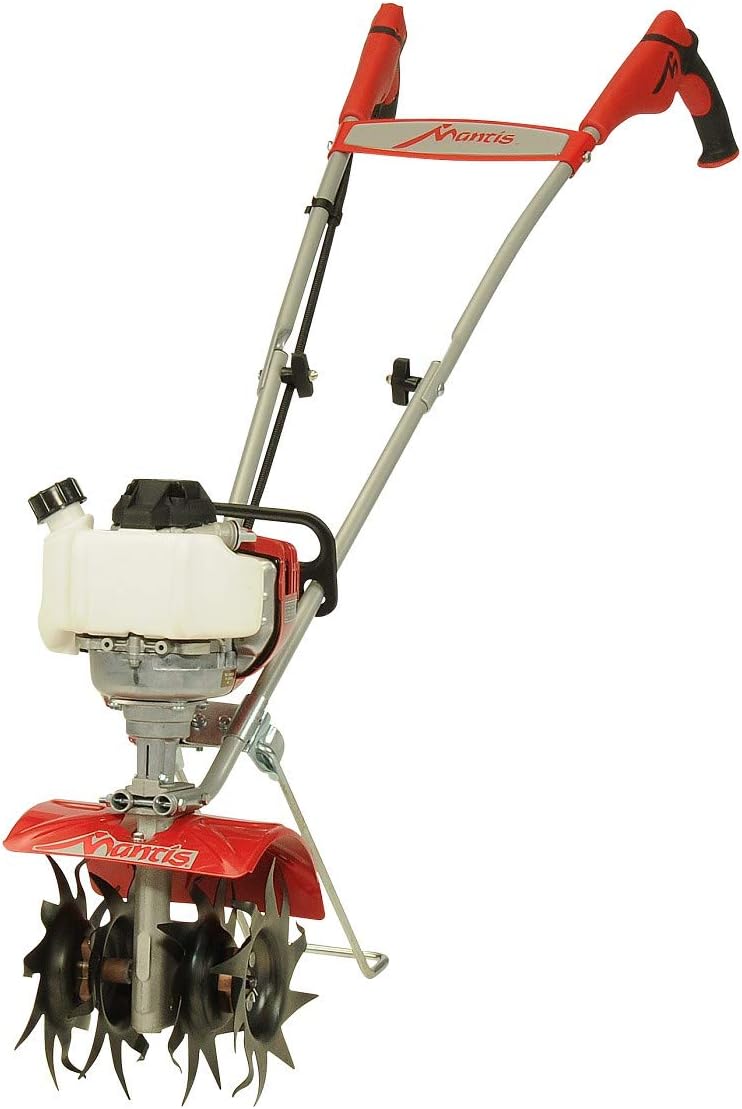Mantis 7940 4-Cycle Tiller Cultivator Powered by Honda – Lightweight, Powerful and Compact - No Fuel Mix, Sure-Grip Handles – Built To Be Durable and Dependable Mantis 7940 4-Cycle Tiller Cultivator Powered by Honda – Lightweight, Powerful and Compact - No Fuel Mix, Sure-Grip Handles – Built To Be Durable and Dependable