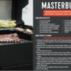 Masterbuilt AutoIgnite 545 Digital Charcoal Grill and Smoker Combo for Easy Grilling, Digital Control, App, Sear Plate, Mini Hopper and 545 BBQ Cooking Square In. in Black