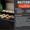 Masterbuilt AutoIgnite 545 Digital Charcoal Grill and Smoker Combo for Easy Grilling, Digital Control, App, Sear Plate, Mini Hopper and 545 BBQ Cooking Square In. in Black