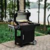 Masterbuilt AutoIgnite 545 Digital Charcoal Grill and Smoker Combo for Easy Grilling, Digital Control, App, Sear Plate, Mini Hopper and 545 BBQ Cooking Square In. in Black