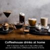 Ninja | Espresso Machine and Drip Coffee Maker| Luxe Café Premier Series | Integrated Coffee Grinder, Milk Frother, Assisted Tamper & Built-In Espresso Accessory Storage | Stainless Steel | ES601