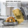 NuWave Pro Plus 2 Air Fryer, Cool Gray - Durable Power Dome
