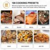 NuWave Pro Plus 2 Air Fryer, Infra-Red Oven Cook Healthy, 360 Surround Cooking, Adjustable Temps, 100 Presets & 50 Memory Air Fryer, Durable Power Dome, Deep Blue