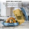 NuWave Pro Plus Air Fryer, Cozy Blue - Infrared Oven, 360 Surround Cooking
