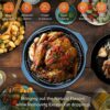 NuWave Pro Plus Air Fryer, Cozy Blue - Infrared Oven, 360 Surround Cooking
