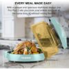 Nuwave Pro Plus 2 Air Fryer, Infra-Red Oven Cook Healthy, 360 Surround Cooking, Adjustable Temps, 100 Presets & 50 Memory Air Fryer, Durable Power Dome, Mint Green