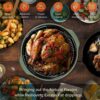 Nuwave pro plus 2 Infra-Red Oven, Air Fryer Cook Healthy, 360 Surround Cooking, Adjustable Temps, 100 Presets & 50 Memory, Durable Power Dome, Wild Olive