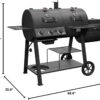 Oklahoma Joe's Canyon Combo Charcoal and Gas Smoker & Grill, Black - 24203004