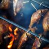 Pit Barrel Cooker Classic Package - 18.5 Inch Drum Smoker | Porcelain Coated Steel BBQ Grill | Includes 8 Hooks, 2 Hanging Rods, Grill Grate and More