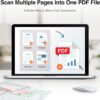 Plustek OS1180 - Flat Scanner for Graphics and Documents in A3 Format, Design Suitable for Libraries, Schools or Small Offices - Scanning A3 Documents in Approximately 9 Seconds