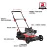 PowerSmart Gas Lawn Mower, 21 inches 144cc 2-in-1 Walk-Behind , Side Discharge Push Lawn Mower PowerSmart Gas Lawn Mower, 21 inches 144cc 2-in-1 Walk-Behind , Side Discharge Push Lawn Mower