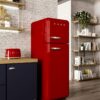 SMEG 2 Slice Toaster with 6 Presets and Defrost Function and Removable Crumb Tray TSF01RDUS, RED SMEG 2 Slice Toaster with 6 Presets and Defrost Function and Removable Crumb Tray TSF01RDUS, RED