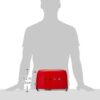SMEG 2 Slice Toaster with 6 Presets and Defrost Function and Removable Crumb Tray TSF01RDUS, RED SMEG 2 Slice Toaster with 6 Presets and Defrost Function and Removable Crumb Tray TSF01RDUS, RED