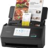 ScanSnap iX2500 Wireless or USB High-Speed Cloud Enabled Document, Photo & Receipt Scanner with Large 5