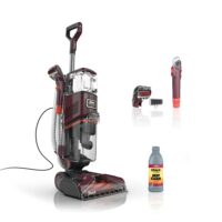 Shark CarpetXpert Upright Deep Carpet, Area Rug & Upholstery Cleaner with Built-in Spot & Stain Eliminator and 12 oz Deep Clean Pro Cleanser, EX150