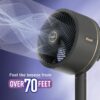 Shark FlexBreeze Fan - Indoor & outdoor oscillating fan, pedestal & tabletop, corded & cordless portable fan with outdoor InstaCool misting attachment - FA222