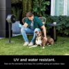 Shark FlexBreeze Fan - Indoor & outdoor oscillating fan, pedestal & tabletop, corded & cordless portable fan with outdoor InstaCool misting attachment - FA222
