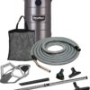 VacuMaid GV50PRO Wall Mounted Garage and Car Vacuum with 50 ft. Hose and Tools.