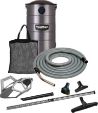 VacuMaid GV50PRO Wall Mounted Garage and Car Vacuum with 50 ft. Hose and Tools.
