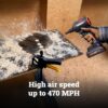 WORX Cordless Blower/Inflator, 20V 39 CFM 470 MPH Brushless High Speed Portable Dust Cleaner for Workshop, Lawn, Yard, Home, Lightweight Handheld Blower, Battery and Charger Included,WX099L PowerShare WORX Cordless Blower/Inflator, 20V 39 CFM 470 MPH Brushless High Speed Portable Dust Cleaner for Workshop, Lawn, Yard, Home, Lightweight Handheld Blower, Battery and Charger Included,WX099L PowerShare