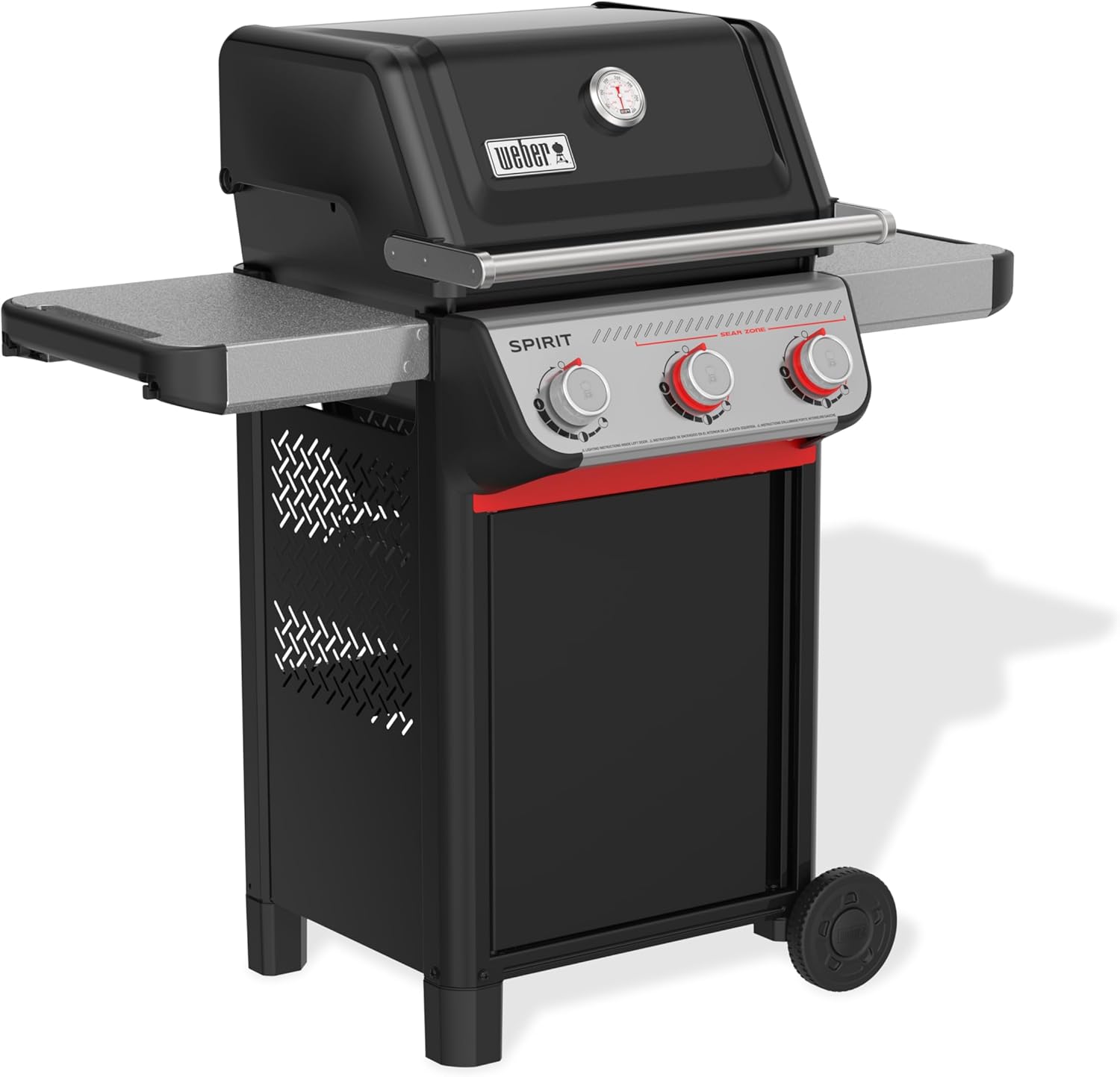 Weber SPIRIT 3-Burner Grill E-325 Liquid Propane Black1 Weber SPIRIT 3-Burner Grill E-325 Liquid Propane Black