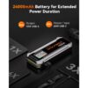 WolfBox 4000A Car Battery Jump Starter, Portable Jump Starter Battery Pack, Battery Booster, Jump Box, Fast Charger and Jumper Cables for 10L Gasoline and 10L Diesel Engines
