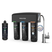 Waterdrop WD-TSB 8-Layer High Capacity Under Sink Water Filtration System, with Dedicated Faucet, Extra WD-10PP Replacement Filter