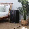 AIRCARE EP9800 Pedestal 3.5-Gallon Tower Evaporative Humidifier (For Rooms Up To 2400-sq ft ) Brown