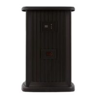 AIRCARE EP9800 Pedestal 3.5-Gallon Tower Evaporative Humidifier (For Rooms Up To 2400-sq ft ) Brown