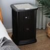 AIRCARE EP9800 Pedestal 3.5-Gallon Tower Evaporative Humidifier (For Rooms Up To 2400-sq ft ) Brown