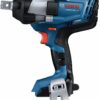 BOSCH GDS18V-770CN PROFACTOR™ 18V Connected-Ready 3/4 In. Impact Wrench with Friction Ring and Thru-Hole (Bare Tool)