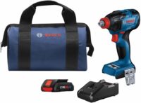 BOSCH GDX18V-1860CB15 18V Connected-Ready Two-In-One 1/4 In. and 1/2 In. Bit/Socket Impact Driver