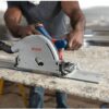 BOSCH GKT18V-20GCL14 PROFACTOR™ 18V Connected-Ready 5-1/2 In. Track Saw Kit with (1) CORE18V® 8 Ah High Power Battery