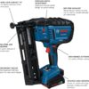 BOSCH GNH18V-15MAN 18V Brushless 15-Gauge Angled Finish Nailer - Precision for Tight Spaces BOSCH GNH18V-15MAN 18V Brushless 15-Gauge Angled Finish Nailer - Precision for Tight Spaces