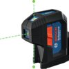 BOSCH GPL100-30G Green-Beam Self-Leveling Alignment Laser, Includes 2 AA Batteries