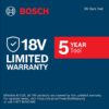 Bosch GDX18V-1860CN 18V Connected-Ready Two-In-One 1/4 In. and 1/2 In. Bit/Socket Impact Driver/Wrench (Bare Tool)