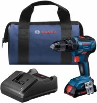 Bosch GSB18V-490B12 18V EC Brushless 1/2 In. Hammer Drill/Driver Kit with (1) 2 Ah Standard Power Battery