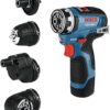 Bosch GSR12V-300FCB22 12V Max Drill/Driver with 5-In-1 Flexiclick® System with (2) 2.0 Ah Batteries Bosch GSR12V-300FCB22 12V Max Drill/Driver with 5-In-1 Flexiclick® System with (2) 2.0 Ah Batteries
