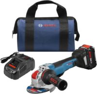 Bosch GWX18V-50PCB14 18V X-LOCK Brushless Connected-Ready 4-1/2 In. – 5 In. Angle Grinder