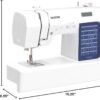 Brother CS7000X Computerized Sewing and Quilting Machine, 70 Built-in Stitches, LCD Display, Wide Table, 10 Included Feet, White