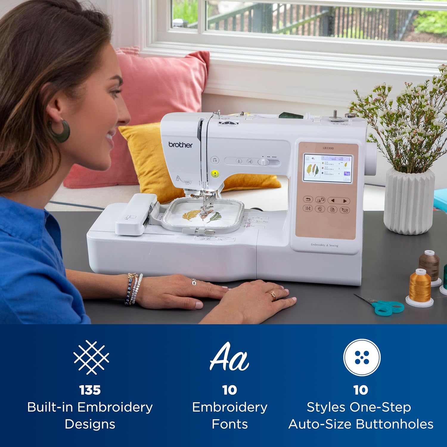 Brother LB5500 Combo Sewing & Embroidery Machine3 Brother LB5500 Combo Sewing & Embroidery Machine