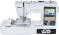 Brother LB5500S Star Wars 2-in-1 Combo Sewing & Embroidery Machine, 16.5 x 7.76 x 12.09 inches, White