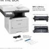 Brother Professional Laser Printer All-in-One with Scanner and Copier, High-Speed 50 ppm Monochrome Printing, Wireless Network Ready, Dual-Band WiFi, Auto 2-Sided Print (MFC-L5915DW) Brother Professional Laser Printer All-in-One with Scanner and Copier, High-Speed 50 ppm Monochrome Printing, Wireless Network Ready, Dual-Band WiFi, Auto 2-Sided Print (MFC-L5915DW)