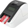 Brother QL-820NWBC Ultra Flexible Label Printer with Multiple Connectivity Options, Black/White, 5.7" x 5" x 9.2"